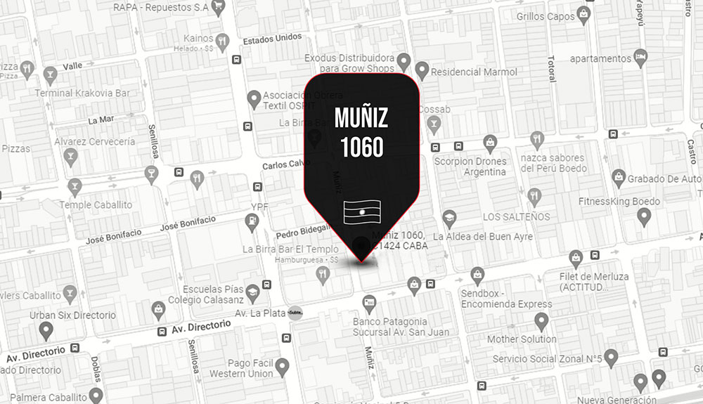 mapa muniz